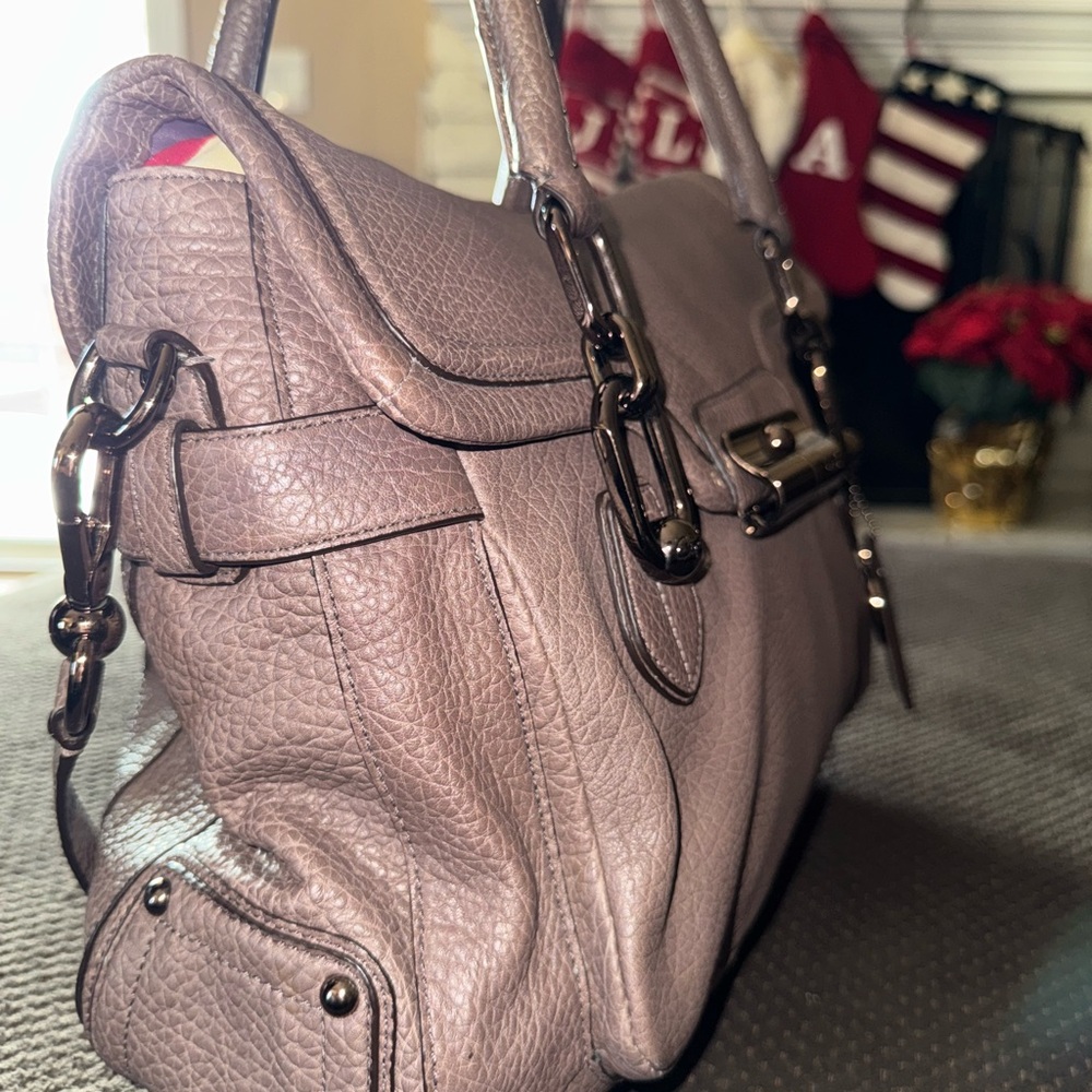 Coach Elegant Brown Leather Handbag